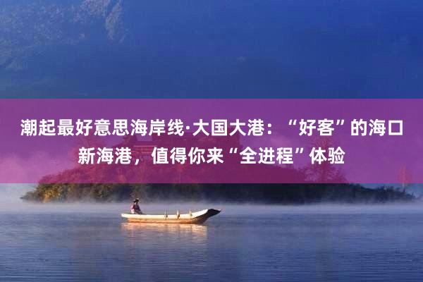 潮起最好意思海岸线·大国大港：“好客”的海口新海港，值得你来“全进程”体验